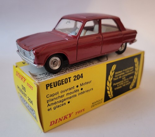 Dinky toys 510 peugeot - 510, 204
